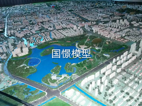 商河县建筑模型