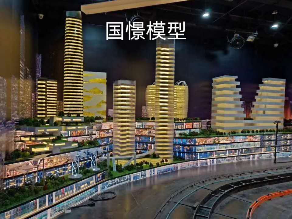 商河县建筑模型