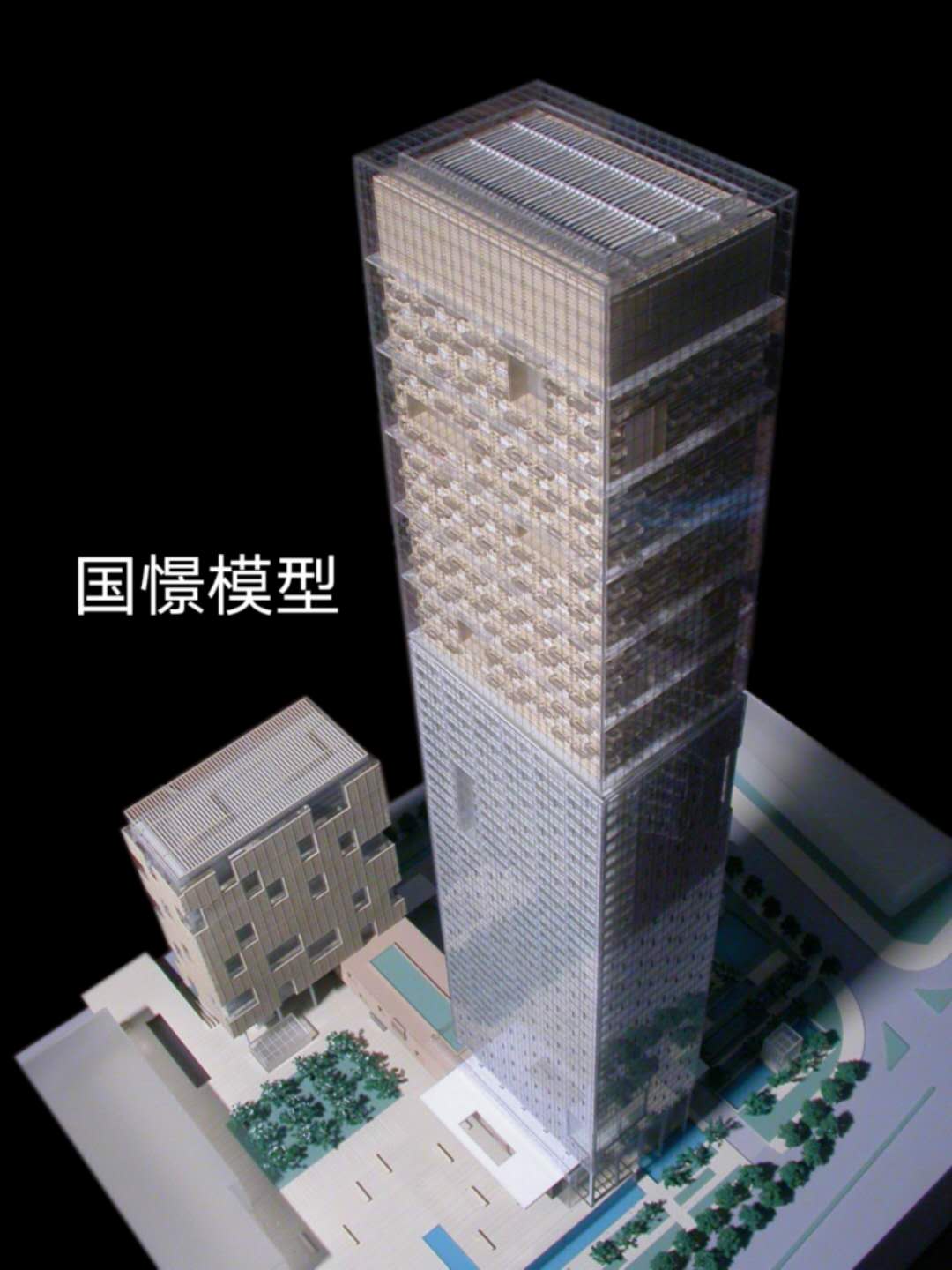 商河县建筑模型